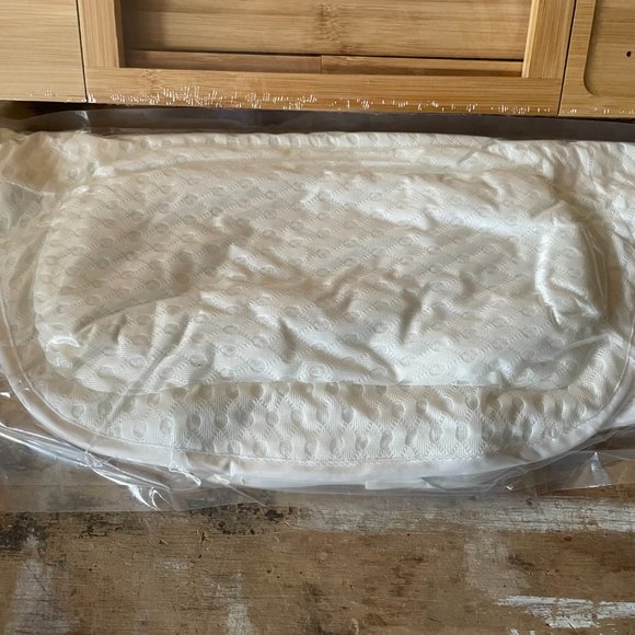 *New* Bamboo Bathtub Caddy Tray & Pillow - Picture 6 of 9